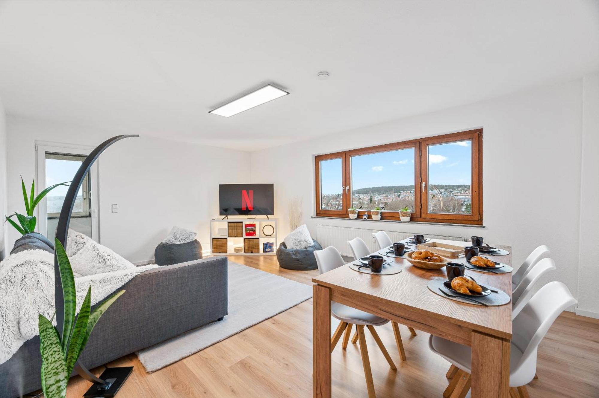 Neu: Stylische Suite Mit Ausblick Sindelfingen Exterior photo